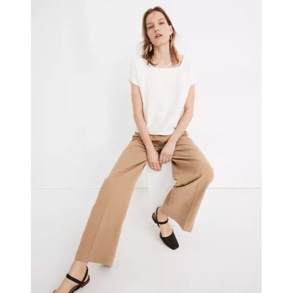 MADEWELL Ottoman Jacquard Square-Neck Top - XXL - Picture 6 of 6